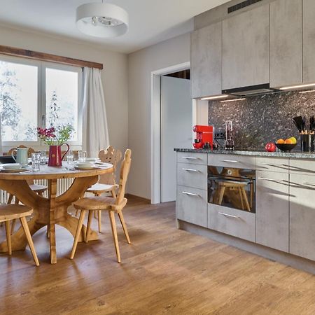 Ferienwohnung Chesa Madrisa St. Moritz Exterior foto