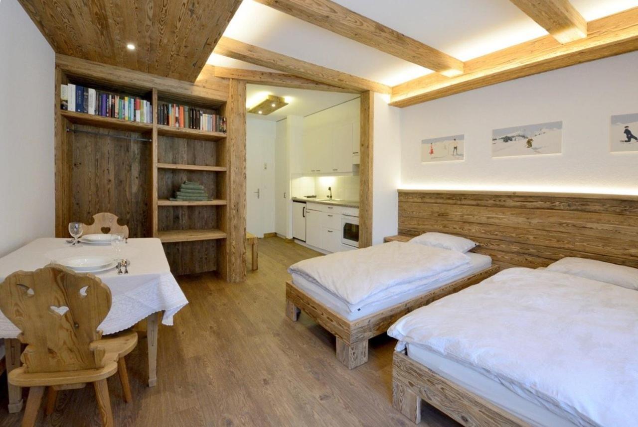 Ferienwohnung Chesa Madrisa St. Moritz Exterior foto