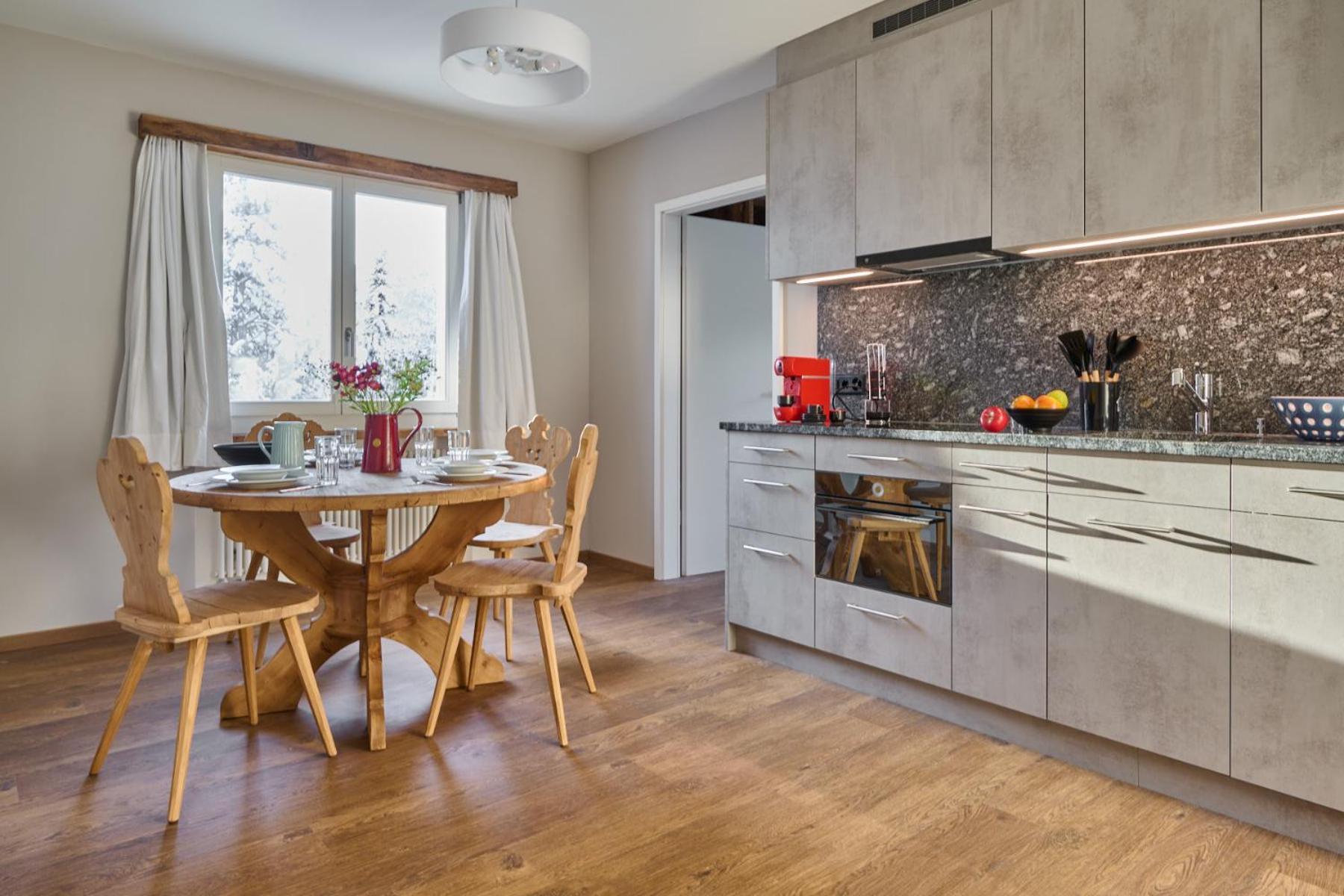 Ferienwohnung Chesa Madrisa St. Moritz Exterior foto